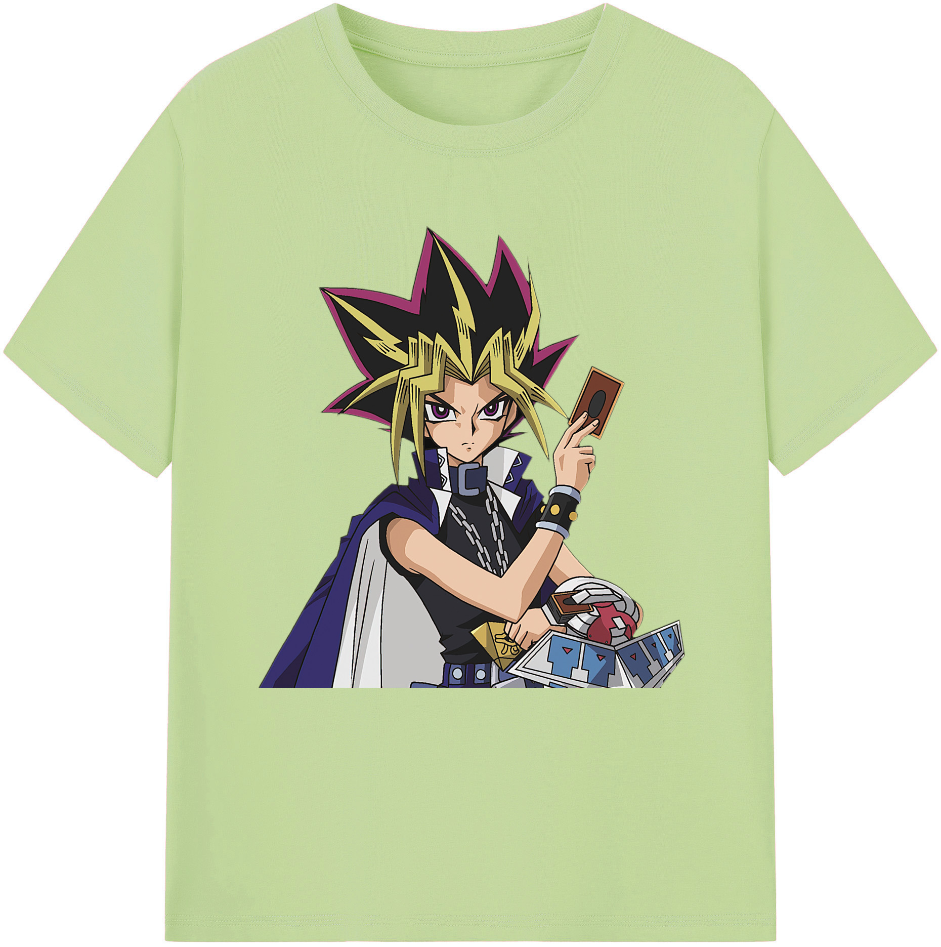 （画像用） 遊☆戯☆王 Yu-Gi-Oh! 綿100％半袖Tシャツ（フロントプリント）